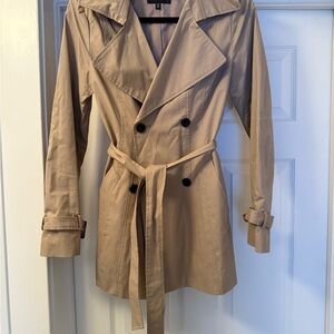 Express Classic Beige Trench Coat